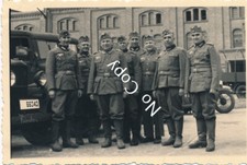Foto WK II Barackenlager 1 Kraftfahr-Ausbildungs-Abteilung 4 Original X183