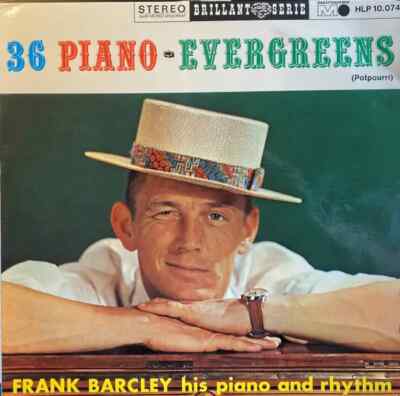 LP Frank Barcley His Piano And Rhythm 36 Piano-Evergreens (Potpourri) Metrono