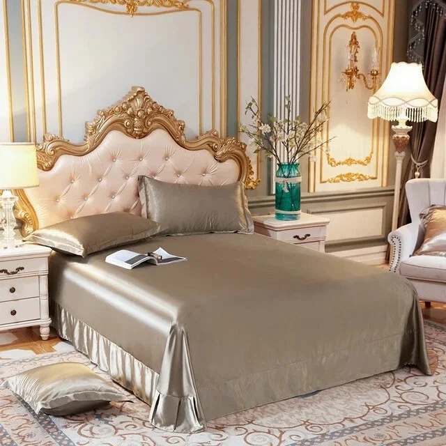 Комплекты постельного белья из натурального шелка шелковицы одеяло пододеяльник наволочки с простыней - Изображение 4 из 4