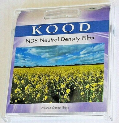 Kood hochwertiger 62 mm ND8 Neutral Density 3 Stufen schlanker optischer Glasfilter