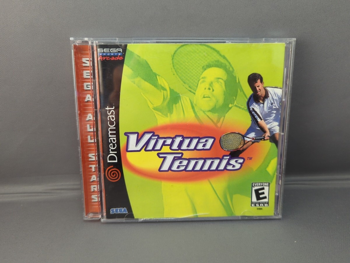 Jeu Virtua Tennis Sur Sega Dreamcast - Bon état - Édité Par SEGA