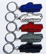 1999-04 Ford SVT Lightning F150 Truck Classic Outline Design Metal Keychain NEW
