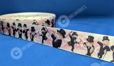 Monopoly board game design satin cake/craft/hair ribbon @ MrsMario's ...