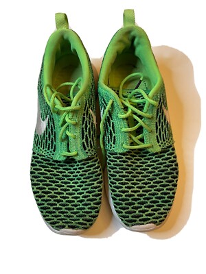 Nike Roshe One Flyknit, Voltage Green, Running (704927-305 - Main Image