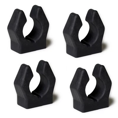 NORDITALIA RICAMBI BY LONGONI Norditalia Billiard Pool Cue Rack Rubber Replacement Clips, Pack of 4
