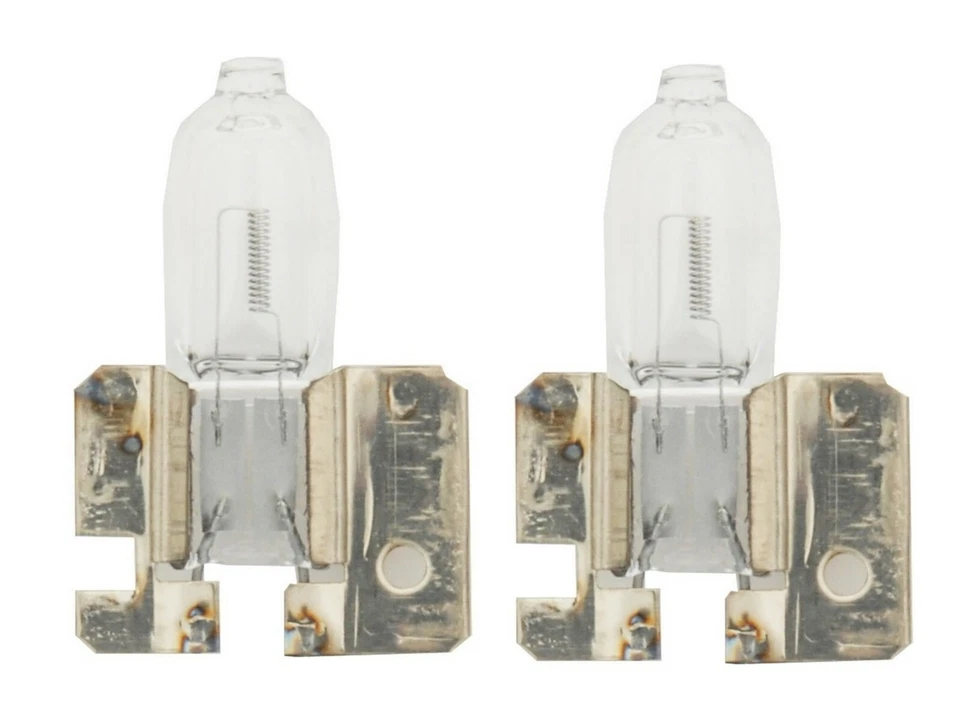 Halogen H2 55W 3800K Stock Two Bulbs Fog Light Replacement Lamp Plug Play OE Fit - Image 2 of 4