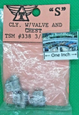 Triangle Scale Models S scale #338 Cylinders with Valves & Chest - More Below