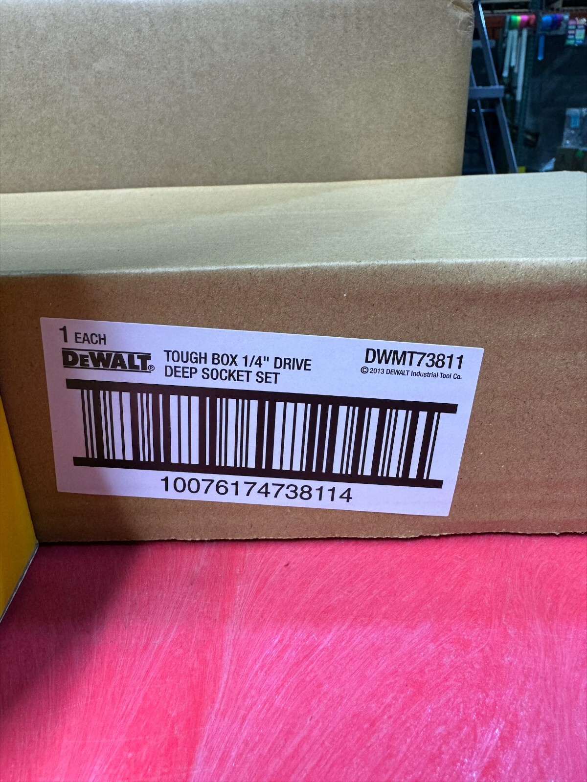 Dewalt Tough Box 1/4" Drive Deep Socket Set | eBay