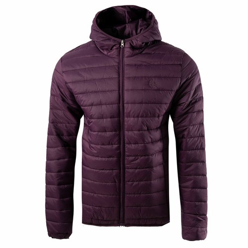 MENS PARKA JACKET QUILTED HOODED PADDED WARM BUBBLE PUFFER PUFFA WINTER COAT TOP - Picture 11 of 15