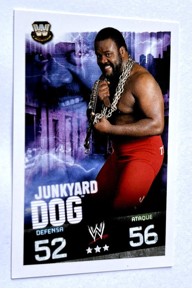 2009 WWE Topps Slam Attax Evolution TCG #150 JUNKYARD DOG Legends Cards - Image 2 of 4