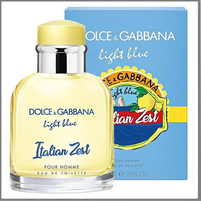 Dolce & Gabbana Light Blue Italian Zest Pour Homme 75ml / 2.5 oz