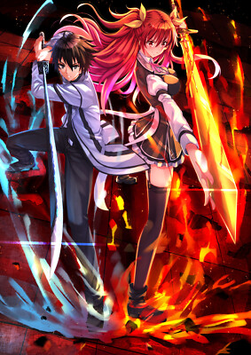 Anime rakudai kishi no cavalry stella vermillion ikki Playmat Gaming Mat
