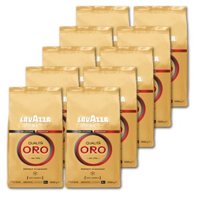 10 KG Lavazza Qualità Oro Kaffeebohnen