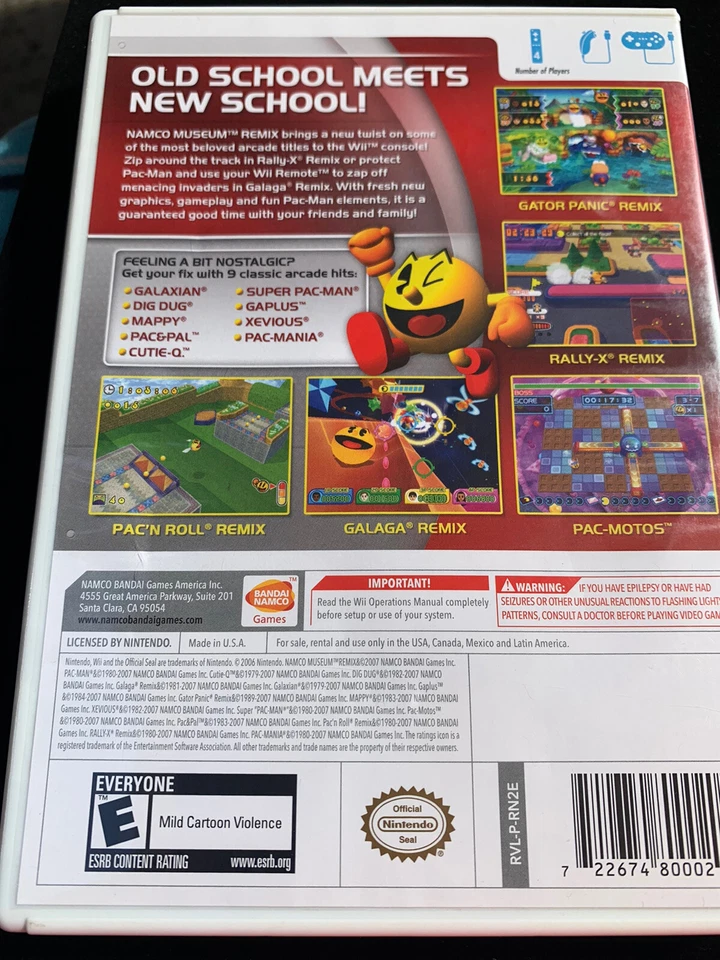 NAMCO Museum Remix - Juego Wii Foto 4 de 4