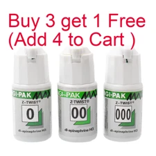 Plastic Bottle Type #0 00 000 1 2 3#,Gingival Retraction Cords Refill Bottle