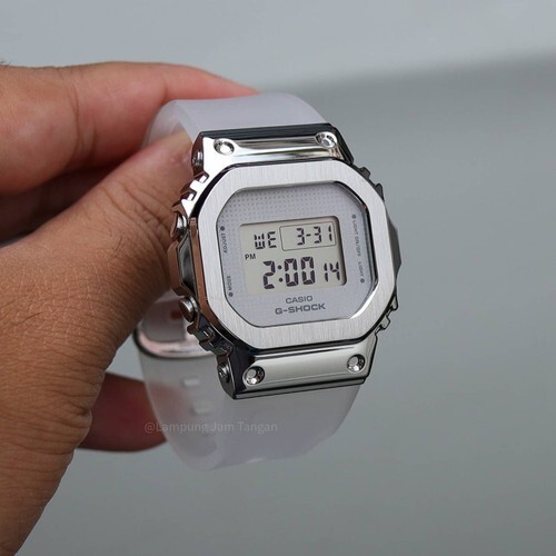 Casio G-Shock GM-S5600SK-7D Digital Metal Semi-Transparent Ladies