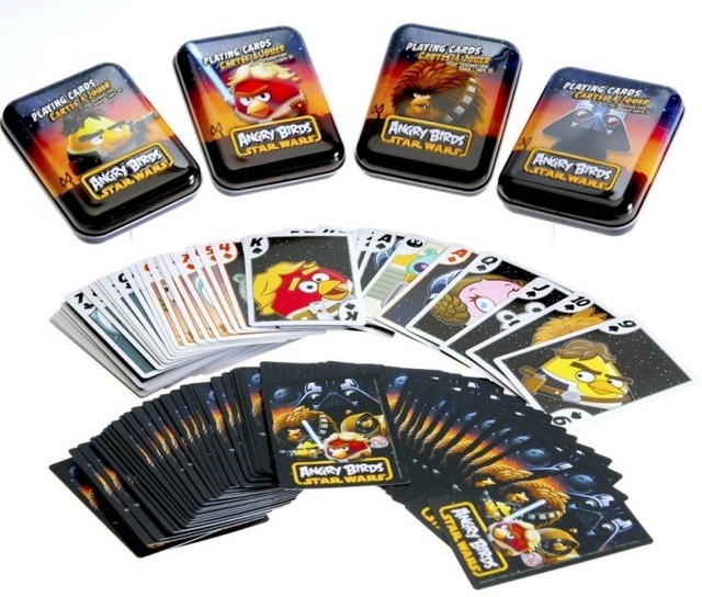 Angry Birds Star Wars Playing Cards Complete Set NEW Sealed in