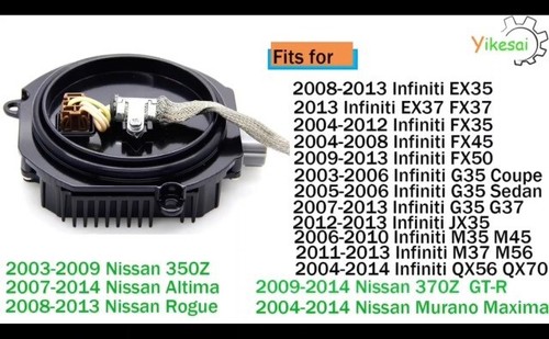 28474-89904 XENON HID Ballast Headlight Control Unit for 2013 Infiniti JX35 3.5L - Picture 4 of 5