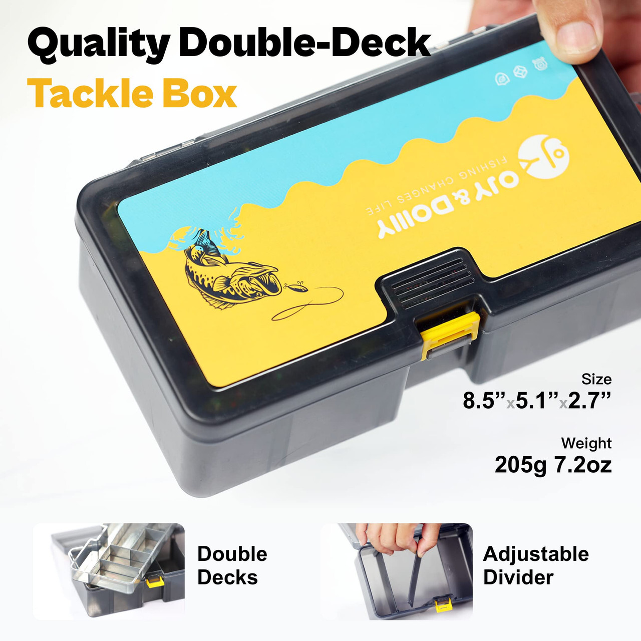 OJYDOIIIY Bass Fishing Lures Kit for Freshwater with Animated Swimbait,Topwater  - Image 4