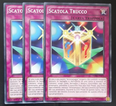 Spielset 3X: SCHMINKBOX auf Italienisch CORE-IT071 Common YUGIOH
