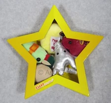 GIANT MICROBES-CHRISTMAS STAR ORNAMENT THEME BOX-Flu Amoeba Bookworm Fat Heart