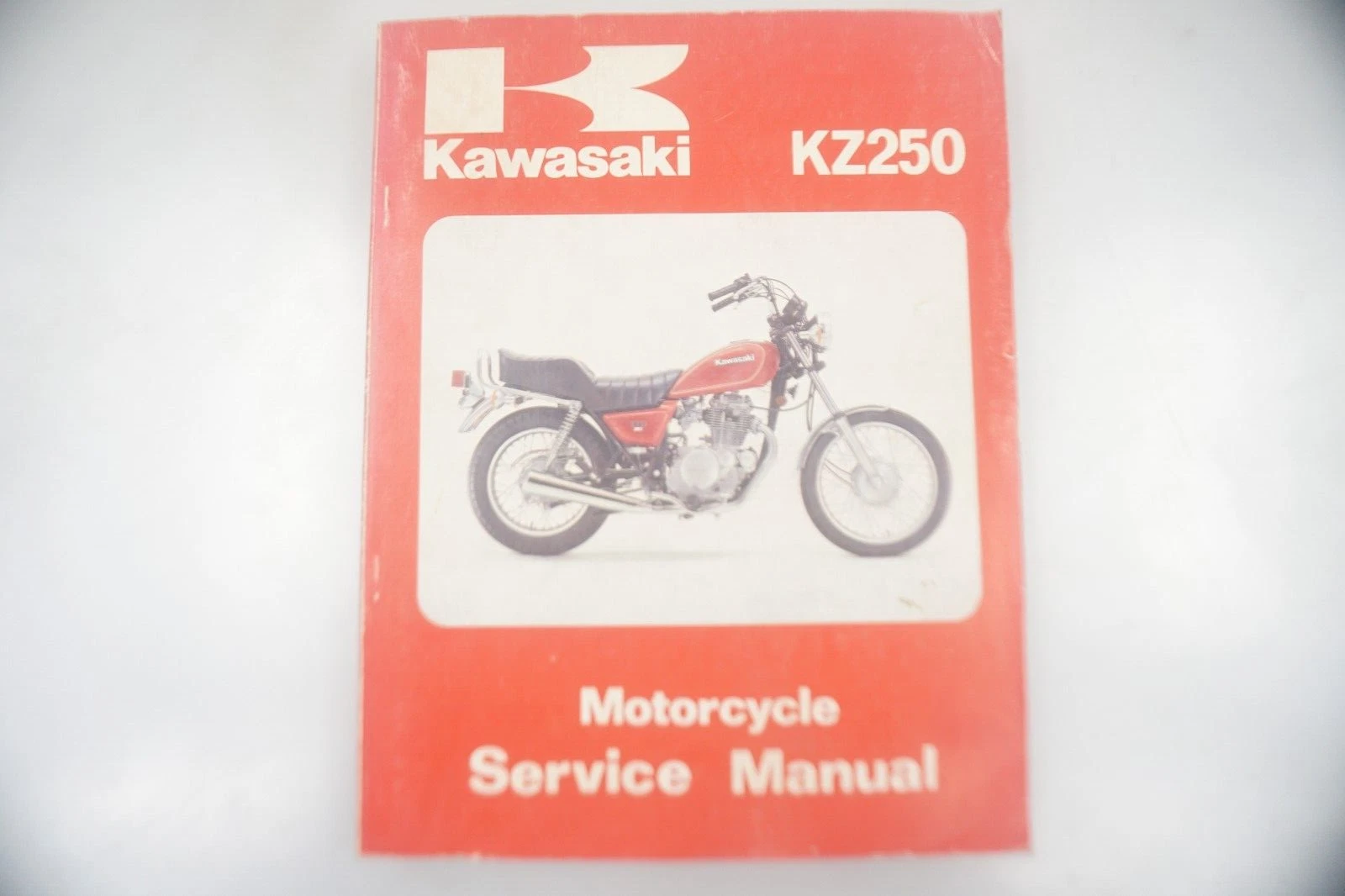 1980 Kawasaki KZ 250 OEM Motorcycle Service Manual 99924-1023-01