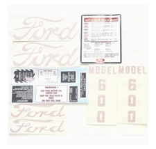 Sparex, S.66695 Decal Kit, 600, 5557 for Ford 600
