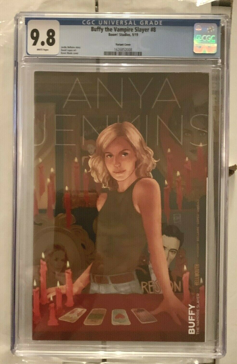 Buffy The Vampire Slayer #8 CGC 9.8 Wada Cover Tarot Card Variant Boom  Studios | eBay