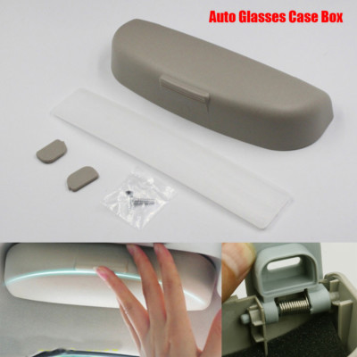 1X Universal Car Auto Glasses Case Box Sunglasses Holder Pocket