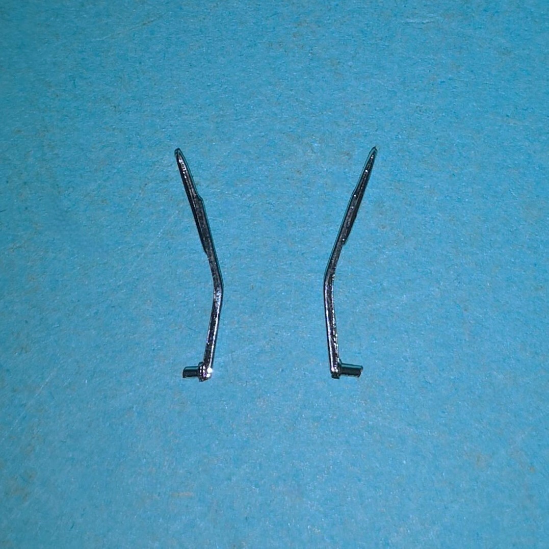 Corgi GM Fishbowl Spare Pair of Chrome Wipers F1.2
