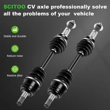 For 98-99 Yamaha Big Bear 350 Pair Driver & Passenger Front Half Shaft CV Axles