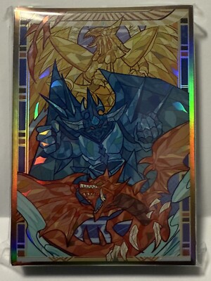 Egyptian God Motiv Slifer the Sky Dragon /Obelisk / Ra 50 Slevees Für Yugioh