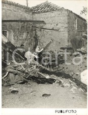 1953 ALUVIONE CALABRIA devastated village in the province of Reggio - Photo 18x24