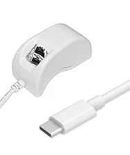 Time Office Startek FM220U Fingerprint Scanner with Type C USB Port (White)