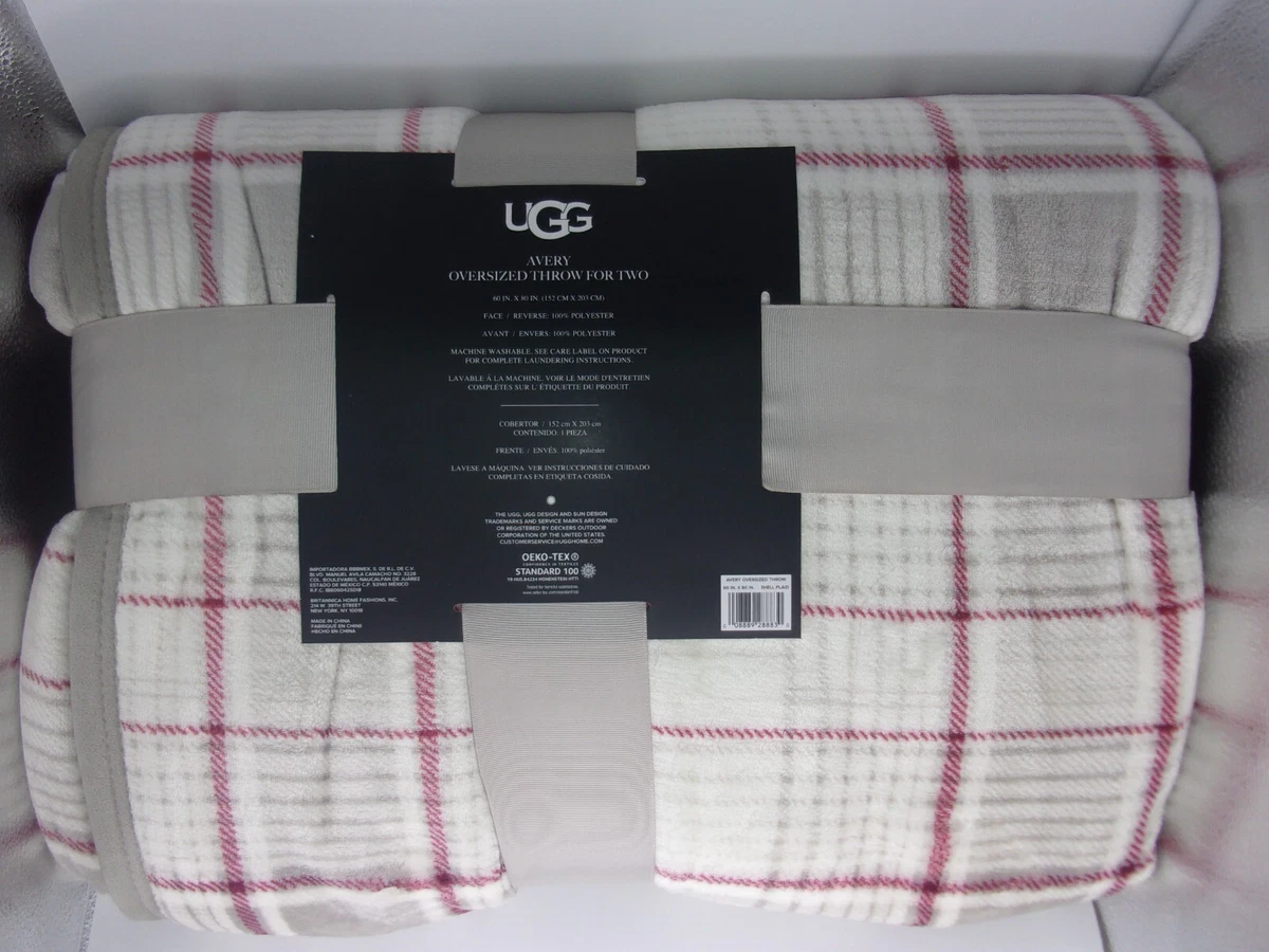 ugg avery oversized throw for two