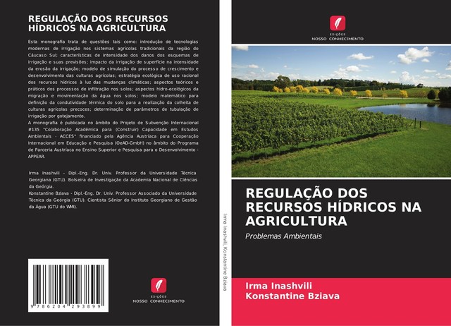 Regulação Dos Recursos Hídricos Na Agricultura von Irma Inashvili (2021 ...