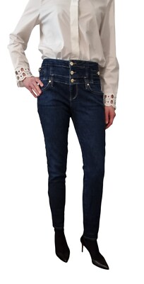 Liu Jo Wxx009 Damen Jeans Hose Blau Gr. 30 super Zustand
