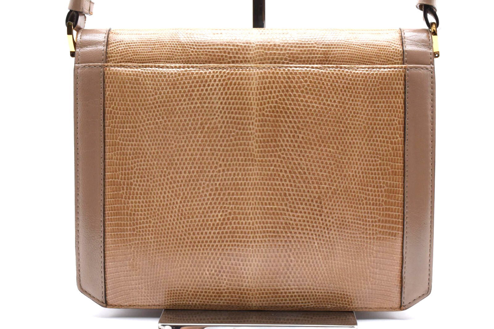 Borsa a tracolla Yves Saint Laurent borsa in pelle beige vintage YSL autentica