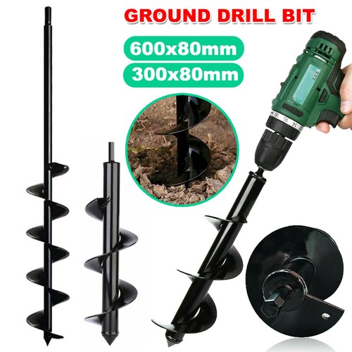 Power Garden Auger Earth Drill Bit Post 