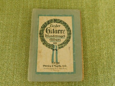 Antico Libro Leider Per Gitarrre Offerte Appassionato Escursionista Album III