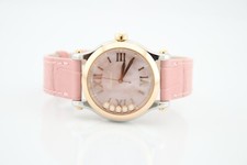 Chopard Happy Sport 18k Rose Gold and Steel 30mm Automatic Watch 278573-6011 2