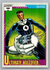 1991 Impel Marvel Universe Series II Weapons #130 Ultimate Nullifier