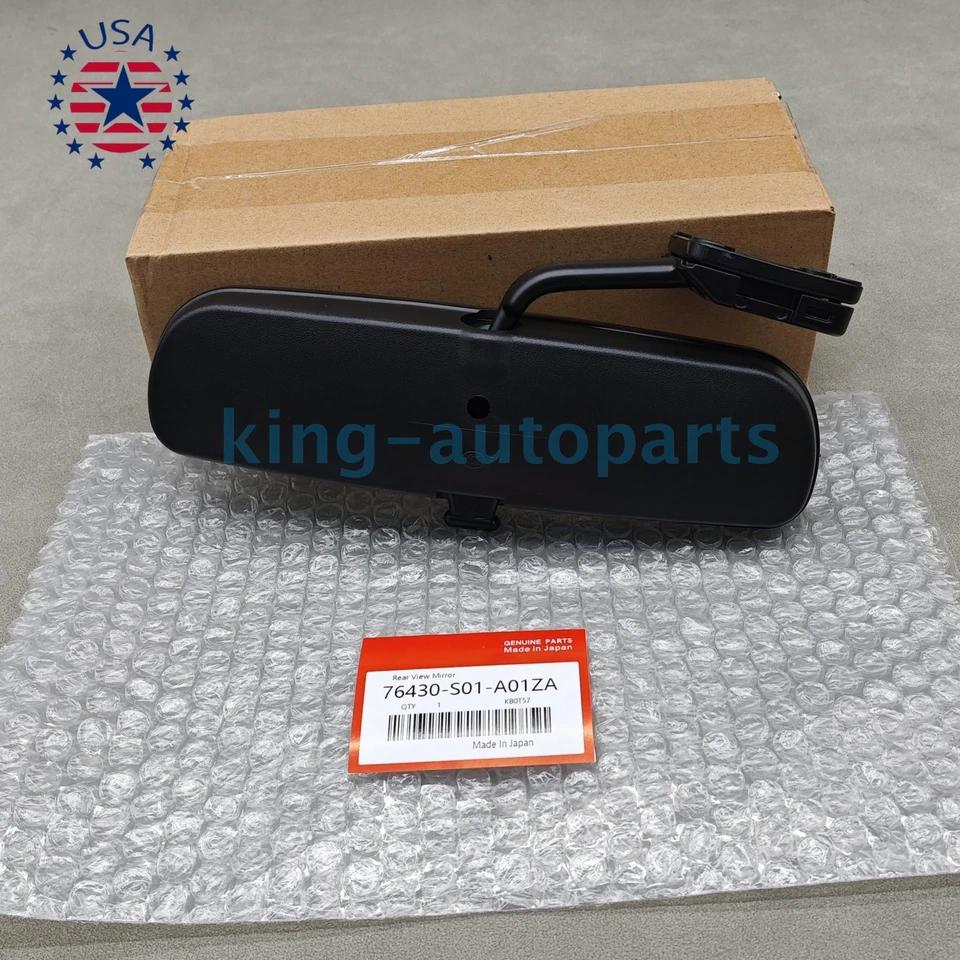 New !Interior Rear View Mirror For Honda Civic 1.6L 1996 1997 1998 1999 2000 USA - Image 4 of 4