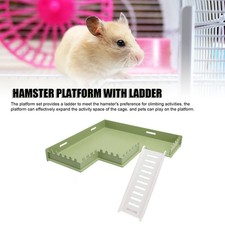 Hamster Platform Ladder Set Multipurpose Large Space Fun Interactive Hamster