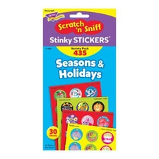 Trend Enterprises Scratch N Sniff Scented Stickers, Seasons And Holidays (T 580)