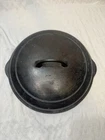 Vintage GRISWOLD Erie PA #8 ? 1098C Cast Iron 10" Double Lip Skillet Lid Cover