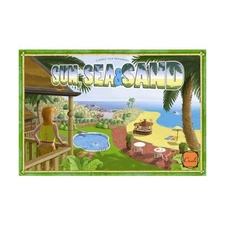 Cwali Boardgame Sun, Sea & Sand Box VG+/NM
