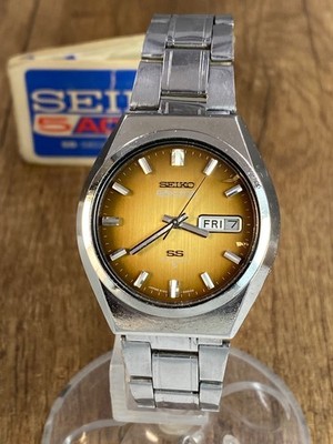 Seiko 5 Actus SS vintage automatic 23 jewels Japan mens watch | eBay