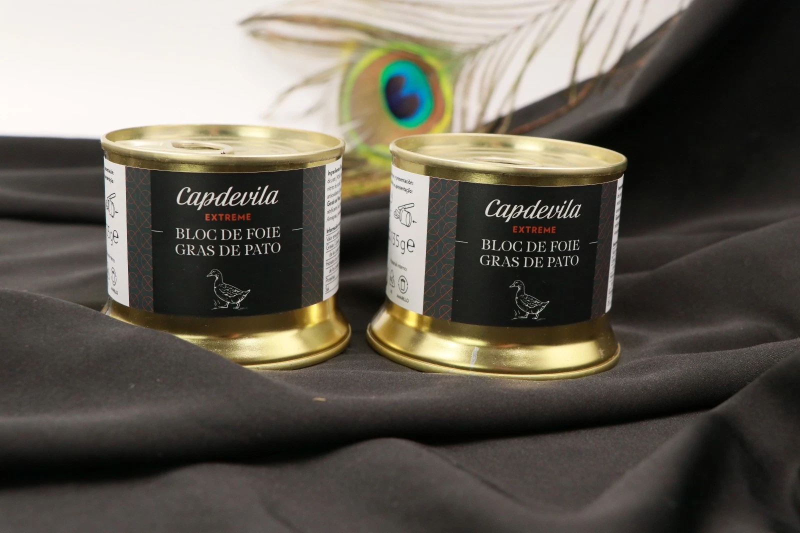 DUCK FOIE GRAS BLOC Extreme , Capdevila, BLOC DE FOIE GRAS DE CANARD 2 x 135 g