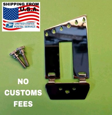 6-string trapeze tailpiece and bracket to replace Rickenbacker R + 2 Strap bolts